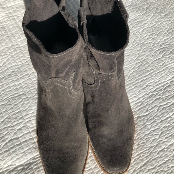 Sam Edelman Suede Booties - Picture 3 of 7